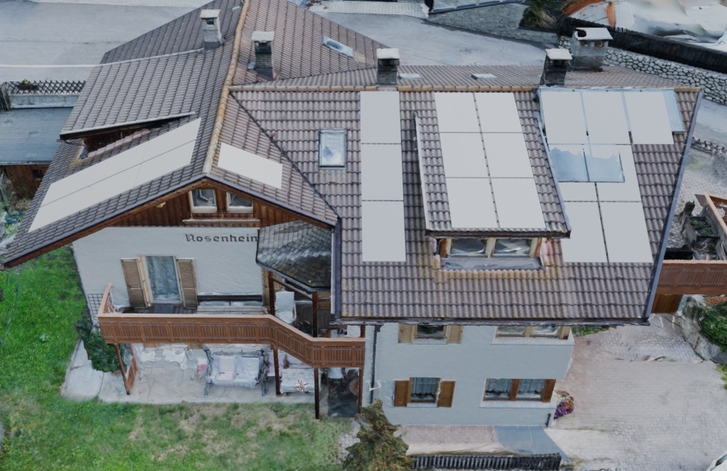 Maßstabsgetreues 3D-Modell als Basis für Planungen (hier am Beispiel einer PV-Anlage – ideal auch für Zubauten & Sanierungen)